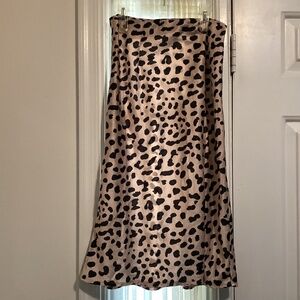 Princess Polly Leopard Print Skirt Size 4